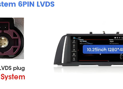 Multimedia Navigatie BMW 5 serie NBT 2013-2017 | CIC 2011-2012 Beeldscherm 10,33 Inch - Audioplay