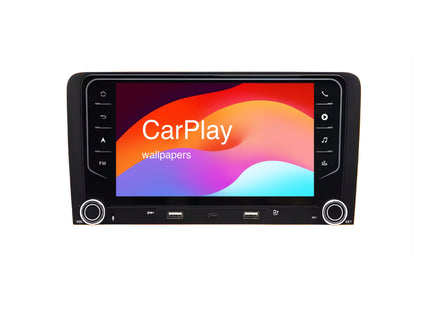Multimedia Navigatie Voor Audi A3 8P 2003 - 2011 S3 Rs3 Sportback |DAB|Carplay Autoradio - Audioplay