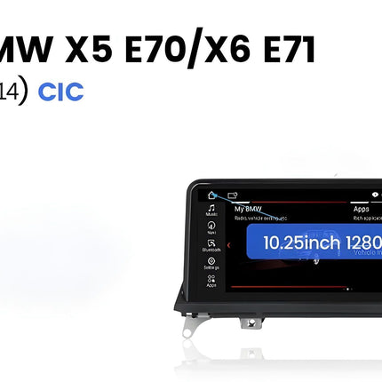 Multimedia Navigatie BMW X5 E70 | X6 E71 10.25 inch - Audioplay