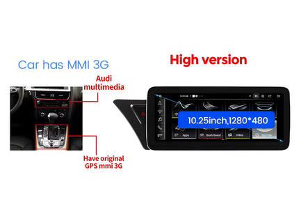Multimedia Navigatie Voor Audi A4 A4l A5 B8 2009-2016 |DAB+|Carplay - Audioplay