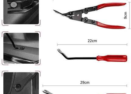 Radio demontage set 43 stuks auto Gereedschap | interieur bekleding demontage set - Audioplay