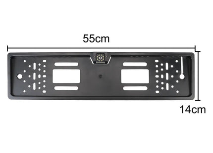 Kentekenhouder met Achteruitrijcamera 4/8 Led Parkeer Sensor - Audioplay
