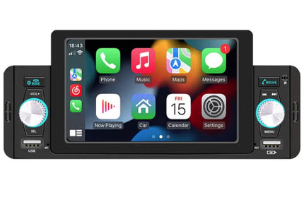 Universele Autoradio YSM All In One - 1Din- universeel- 5 Inch - Audioplay