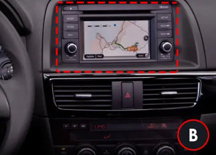 Multimedia Navigatie Mazda CX-5  2012 - 2015|DAB|Bluetooth|4Core 32GB|Carplay Autoradio Beeldscherm - Audioplay