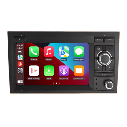Multimedia Navigatie Audi A4/S4 - B6 - B7 2000-2009 |DAB|Bluetooth|4Core 32GB|Carplay Autoradio - Audioplay