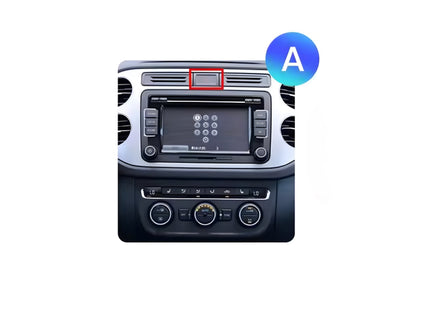 Multimedia Navigatie Volkswagen Tiguan 1NF 2006 -2016 |DAB|Carplay - Audioplay