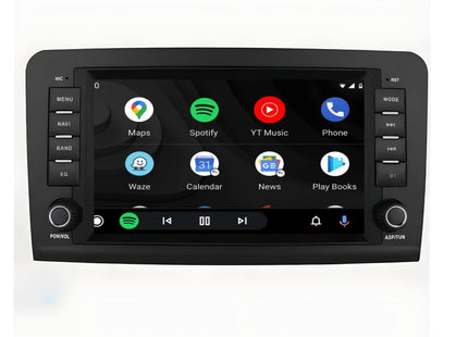 Multimedia Navigatie Mercedes Benz ML klasse ( 2005-2012)|DAB|Bluetooth|4Core 32GB|Carplay Autoradio ML w1 64(300-320-350-450-500) |Beeldscherm 8 Inch - Audioplay
