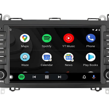Multimedia Navigatie Mercedes-Benz Sprinter 2500 2006-2012 | Carplay Autoradio Beeldscherm 7 Inch - Audioplay