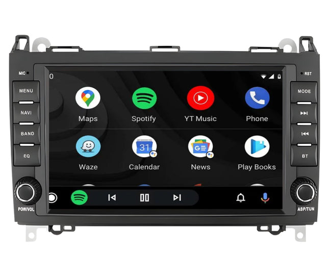 Multimedia Navigatie Mercedes-Benz Sprinter 2500 2006-2012 | Carplay Autoradio Beeldscherm 7 Inch - Audioplay