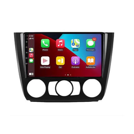 Multimedia Navigatie BMW 1 Serie 2004 - 2013|DAB|Bluetooth|4Core 32GB| (E81 E82 E87 E88) |Carplay Beeldscherm 9 Inch - Audioplay