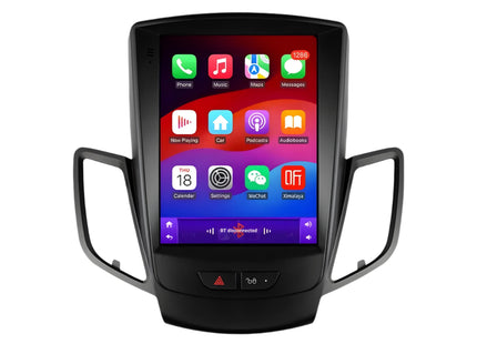 Multimedia Navigatie Ford Fiesta 2009-2016 Tesla Style |DAB|Bluetooth|4Core 32GB|Carplay Autoradio beeldscherm 9,7 Inch - Audioplay