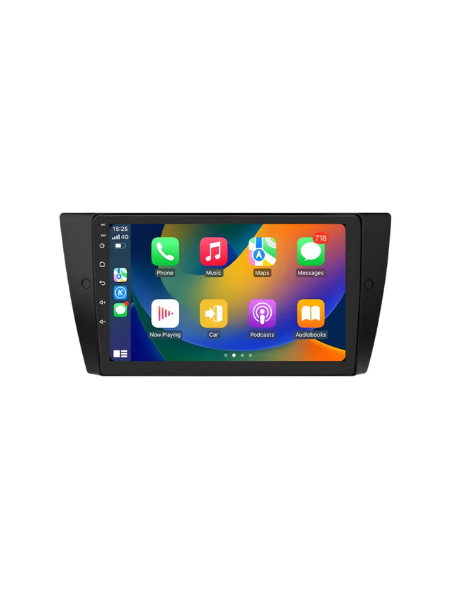 Multimedia Navigatie Bmw 3 Serie E90 E91 E92 E93 2006-2012 |DAB|Carplay Autoradio Beeldscherm 9 Inch - Audioplay
