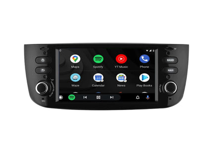 Multimedia Navigatie Fiat Punto 2012-2015 Beeldscherm |DAB| Bluetooth |4Core 32GB|Carplay Beeldscherm - Audioplay