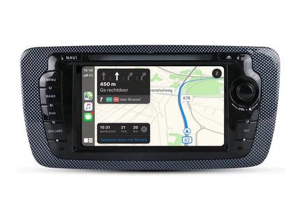 Multimedia Navigatie Seat Ibiza 2008-2014 |DAB|Bluetooth|4Core 32GB|Carplay Autoradio beeldscherm - Audioplay