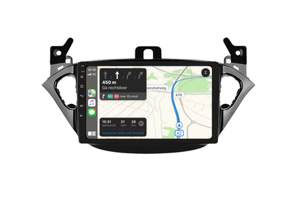 Multimedia Navigatie Opel Adam 2013-2016 |DAB|Carplay Autoradio Beeldscherm 9 Inch - Audioplay