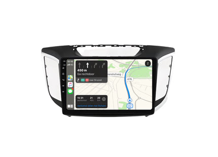 Multimedia Navigatie Hyundai Creta IX25 2015-2019 |DAB|Bluetooth|4Core 32GB|Carplay Autoradio Creta Ix25 Beeldscherm 10 Inch - Audioplay