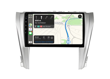 Multimedia Navigatie Toyota Camry 2015-2017|Bluetooth|4Core 32GB|Carplay Autoradio Beeldscherm - Audioplay