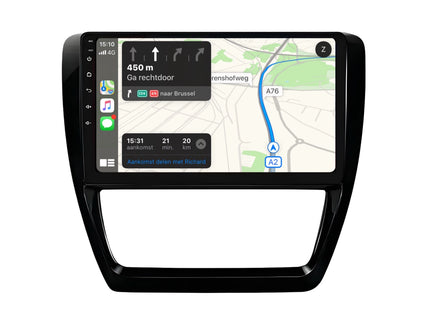 Multimedia Navigatie Volkswagen Jetta 6 2011-2018|DAB|Bluetooth|4Core 32GB|Carplay Autoradio Beeldscherm - Audioplay
