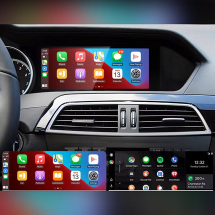 Multimedia Navigatie Mercedes C klasse W204 2011-2014 |NTG 4.5| 8 Core 128 GB | 8.8 Inch - Audioplay