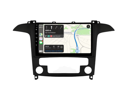 Carplay Ford S Max S-MAX 2007-2015 |DAB|Bluetooth|Carplay Autoradio Beeldscherm 9 Inch - Audioplay