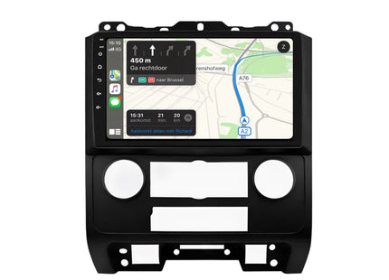 Multimedia Navigatie Ford Escape 2007-2012 |DAB|Bluetooth|Carplay Autoradio beeldscherm 9 Inch - Audioplay