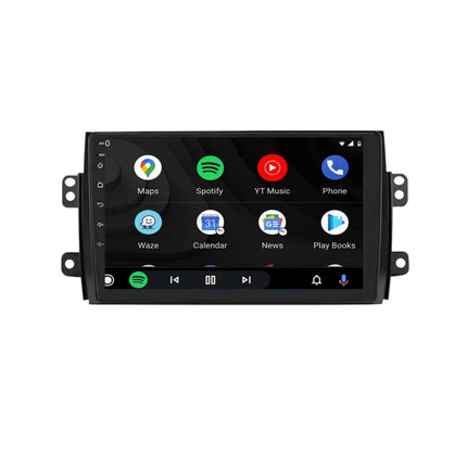 Multimedia Navigatie Fiat Sedici 2005-2014|DAB|Carplay Autoradio Beeldscherm 9 Inch - Audioplay