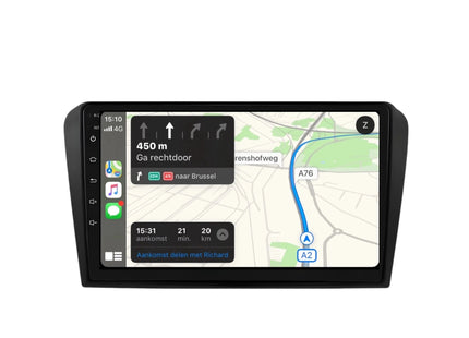 Multimedia Navigatie Mazda 3 2003 - 2009 |DAB| Carplay Beeldscherm - Audioplay