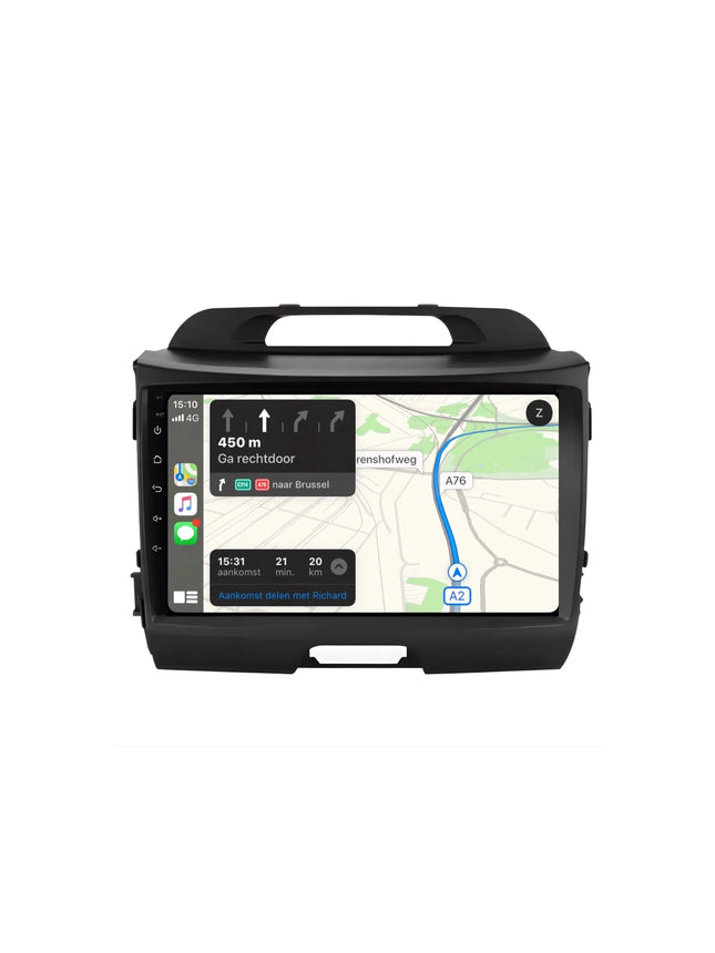 Multimedia Navigatie Kia Sportage 2011 - 2016 |DAB|Carplay Autoradio Beeldscherm 9 inch - Audioplay