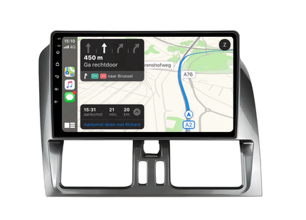 Multimedia Navigatie Volvo Xc60 2008 - 2013 |DAB|Carplay Autoradio Beeldscherm 9 Inch - Audioplay
