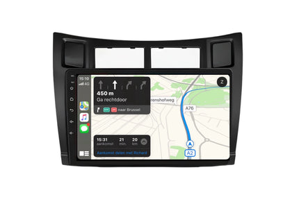 Multimedia Navigatie Toyota Yaris 2005 - 2013|DAB|Carplay Autoradio Navigatie 9 Inch - Audioplay