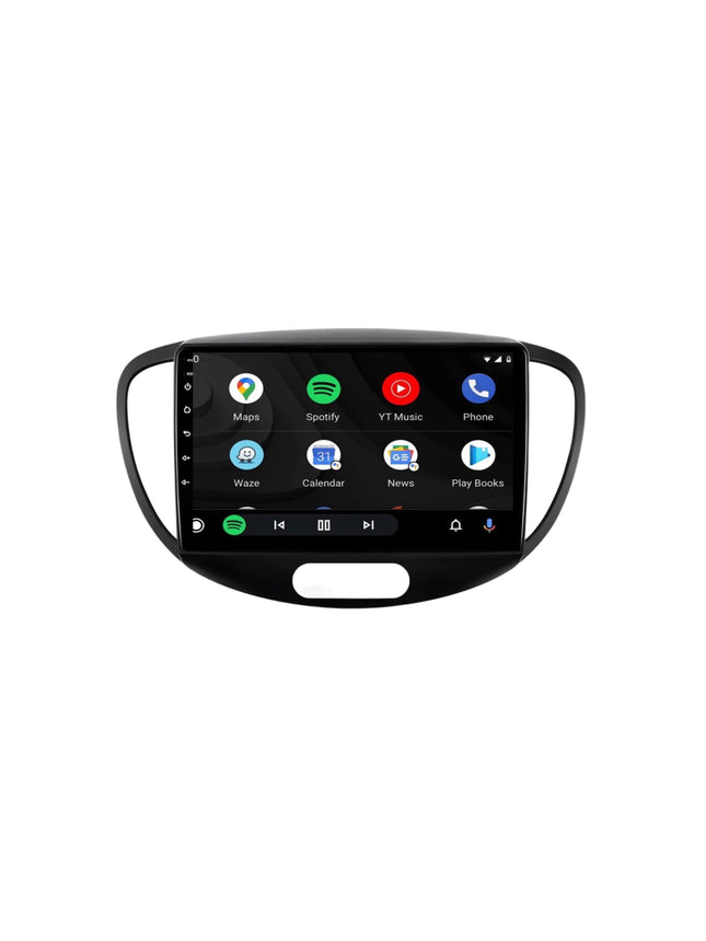 Multimedia Navigatie Hyundai I10 2007- 2013 |DAB|Bluetooth|4Core 32GB|Carplay Autoradio Beeldscherm 9 Inch - Audioplay