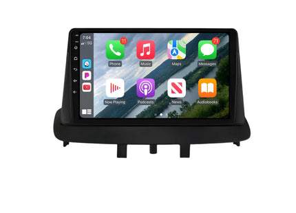 Multimedia Navigatie Renault Megane 3 2008 - 2014 |DAB|Carplay Autoradio Megane 3 Beeldscherm 9 Inch - Audioplay