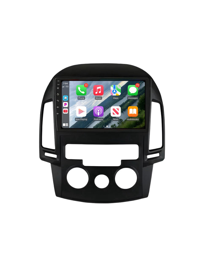 Multimedia Navigatie Hyundai I30 2006-2011 |DAB|Carplay Autoradio Beeldscherm 9 Inch - Audioplay