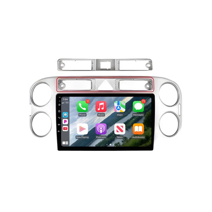 Multimedia Navigatie Volkswagen Tiguan 1 2006 -2016 |DAB|Carplay Autoradio beeldscherm 9 Inch - Audioplay