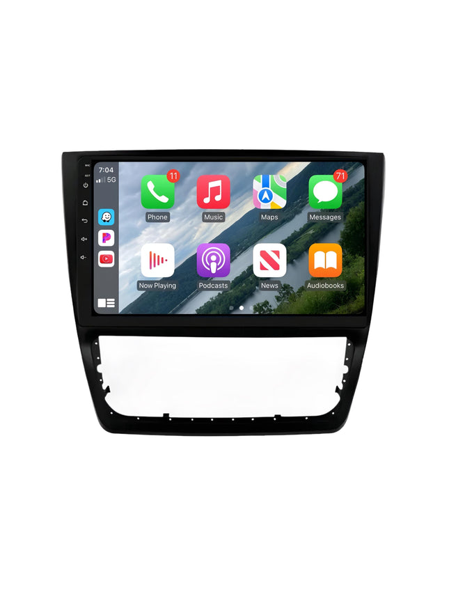 Multimedia Navigatie Skoda Yeti 5L 2009- 2014 |DAB|Bluetooth|Carplay Autoradio Beeldscherm 10 Inch - Audioplay