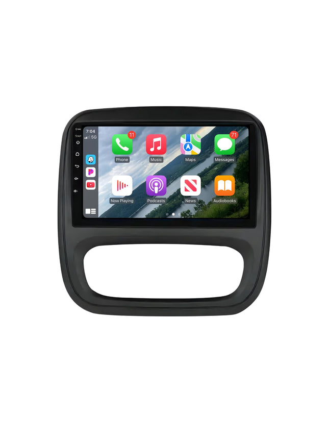 Multimedia Navigatie Renault Trafic 3 2014- 2021 |DAB|Carplay Autoradio Trafic 3 Beeldscherm 9 Inch - Audioplay
