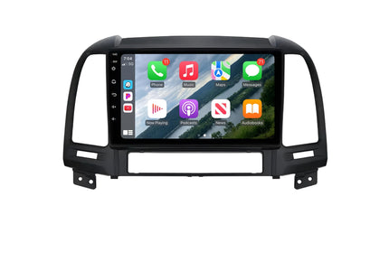 Multimedia Navigatie Hyundai Santa Fe 2 2006-2012 |DAB|Carplay Autoradio Santa Fe 2 Beeldscherm 9 Inch - Audioplay