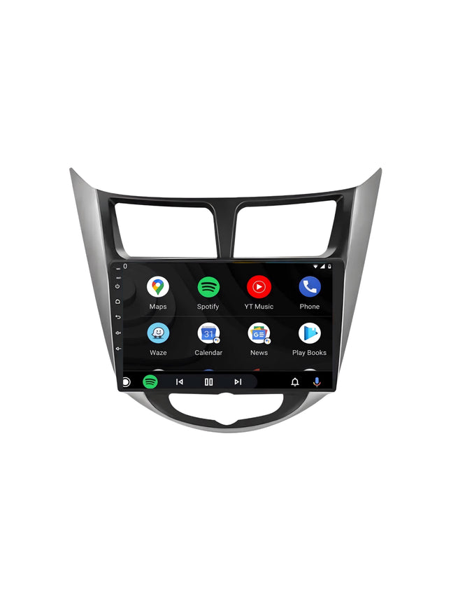 Multimedia Navigatie Hyundai Solaris 2010-2016 |DAB|Bluetooth|Carplay Autoradio Beeldscherm 9 Inch - Audioplay