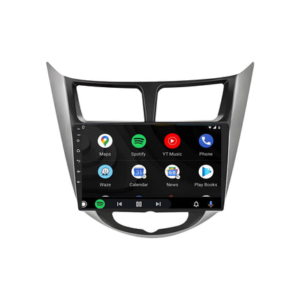 Multimedia Navigatie Hyundai Verna 2010-2016 |DAB|Carplay Autoradio Beeldscherm 9 Inch - Audioplay