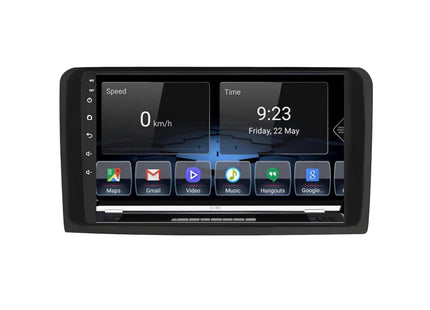 Multimedia Navigatie Mercedes Benz ML klasse 2005-2012 |DAB|Carplay Autoradio 4Core w1 64 (300-320-350-450-500)Beeldscherm 9 Inch - Audioplay