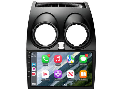 Multimedia Navigatie Nissan Qashqai j10 2006-2013 |DAB|Carplay Autoradio Beeldscherm 9 Inch - Audioplay