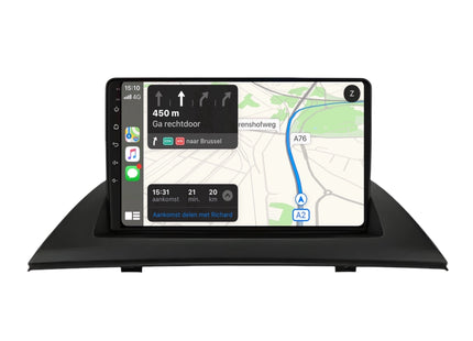 Multimedia Navigatie Bmw X3 E83 2004-2012 |DAB|Carplay Autoradio Beeldscherm 9 Inch - Audioplay