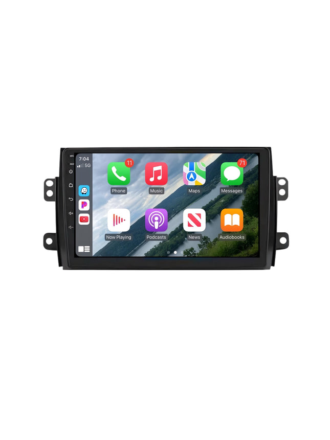 Multimedia Navigatie Fiat Sedici 2005-2014|DAB|Carplay Autoradio Beeldscherm 9 Inch - Audioplay