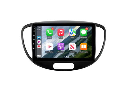 Multimedia Navigatie Hyundai I10 2007- 2013 |DAB|Bluetooth|4Core 32GB|Carplay Autoradio Beeldscherm 9 Inch - Audioplay