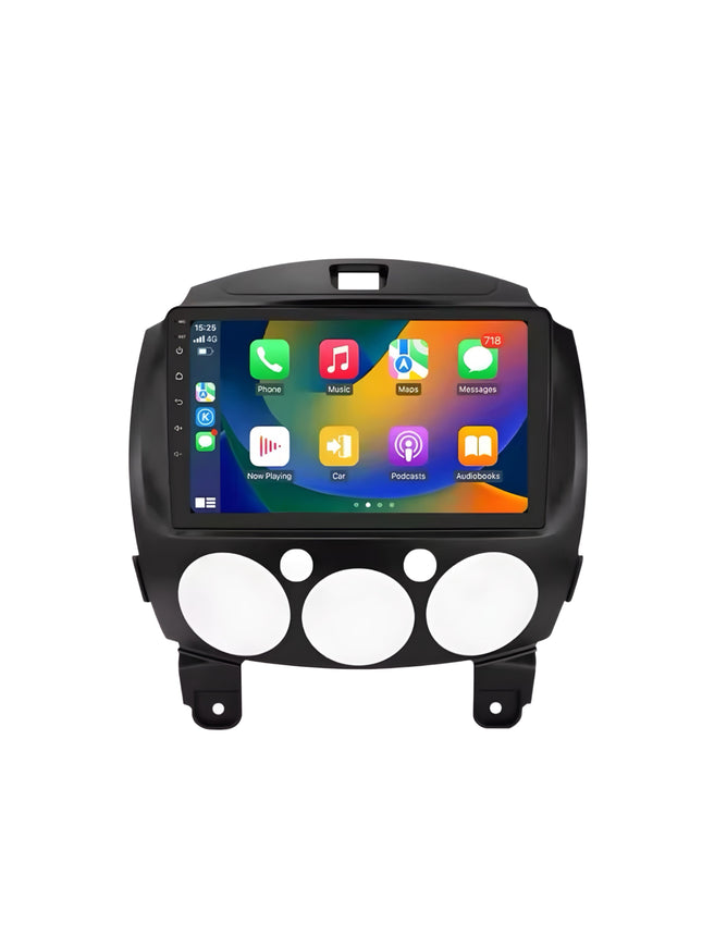 Multimedia Navigatie Mazda 2 2007 - 2014|DAB|Carplay Autoradio Beeldscherm - Audioplay