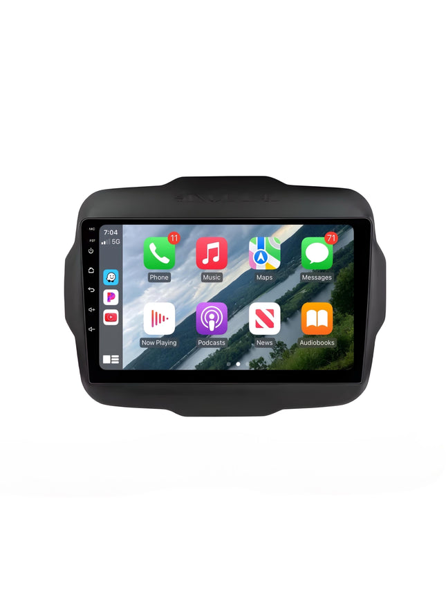 Multimedia Navigatie Jeep Renegada 2016-2020|DAB|Carplay Autoradio Navigatie 9 Inch - Audioplay