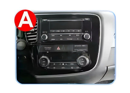 Multimedia Navigatie Mitsubishi Outlander 3 2012-2018|Bluetooth|Carplay Autoradio Beeldscherm - Audioplay