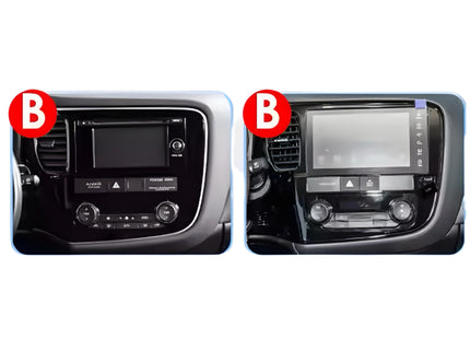 Multimedia Navigatie Mitsubishi Outlander 3 2012-2018|Bluetooth|Carplay Autoradio Beeldscherm - Audioplay