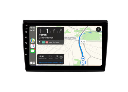 Multimedia Navigatie Fiat Bravo 2007 - 2012 |DAB|Bluetooth|4Core 32GB|Carplay Autoradio Beeldscherm 9 Inch - Audioplay