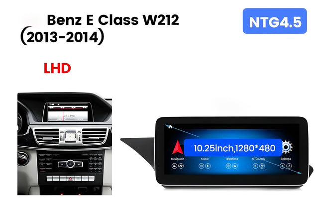 Multimedia Navigatie E klasse W212 2013-2014 - Audioplay